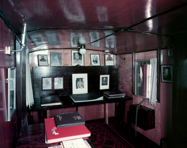 Caravan belonging to Field Marshal Bernard Law Montgomery (colour photo)