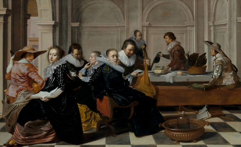 Musical Party, 1600-35 (oil)