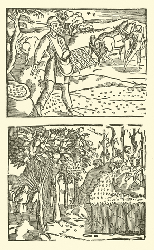 Illustration for The Roxburghe Ballads (woodcut)