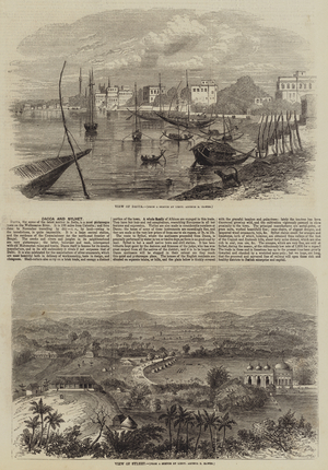Dacca and Sylhet (engraving)