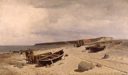 Part Of Beach From Jæren, 1882 (painting)