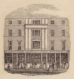 Mr Richard A C Loader (engraving)