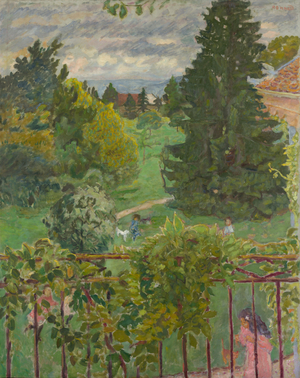 From the Balcony, 1909 (oil on canvas)