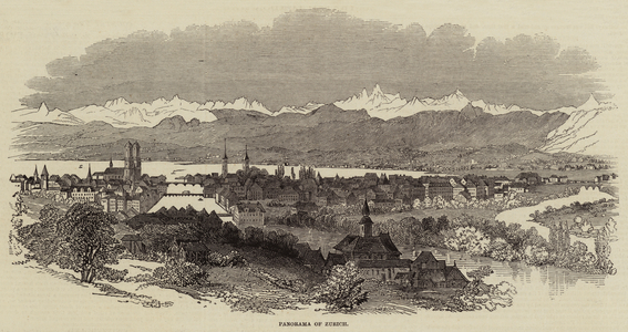 Panorama of Zurich (engraving)