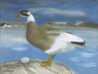 Shelduck, 1995 (oil on canvas)