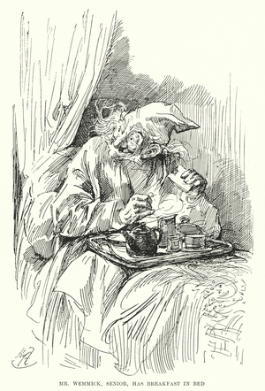 Illustration for Great Expectations by Charles Dickens (litho)