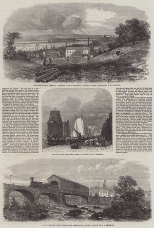 The Civil War in America (engraving)
