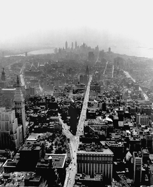Lower Manhattan, New York 1948