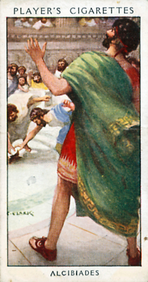 Alcibiades (colour litho)