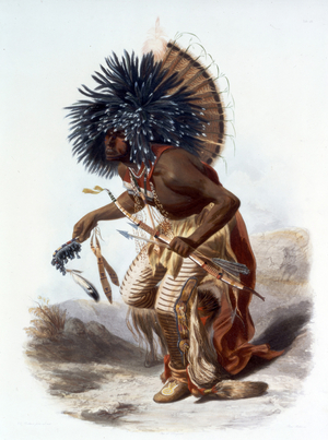 Moennitarri warrior, 1900