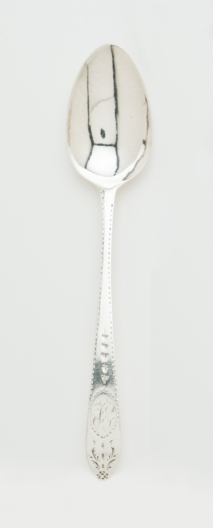 Tablespoon by John Pittar, 1787 (silver)