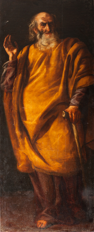 Parish museum. Painting by Luis Fernandez (1594 -1654). (San Joaquín). Oil on canvas 1630.