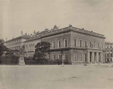 The Athenaeum Club (b/w photo)