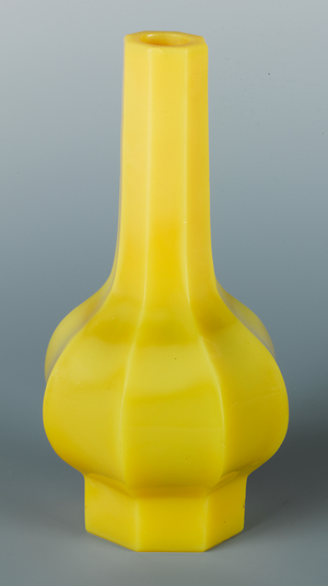 Fluted vase, 1736 - 1795 (Glass)