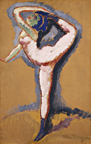 Acrobat; L'Acrobate, c.1905 (oil on board laid on panel)