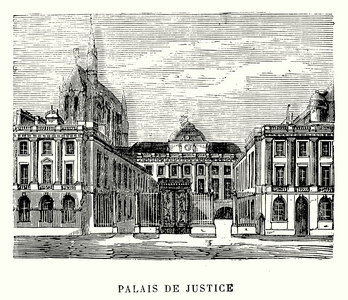 Palais de Justice (engraving)