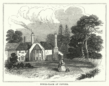 Birth-Place of Cowper (engraving)