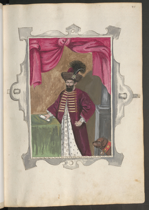 Portrait of an important but unidentified Turkish dignitary