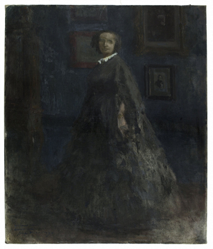 Portrait of my grandmother, after 1902 before 1920 (oil on canvas)