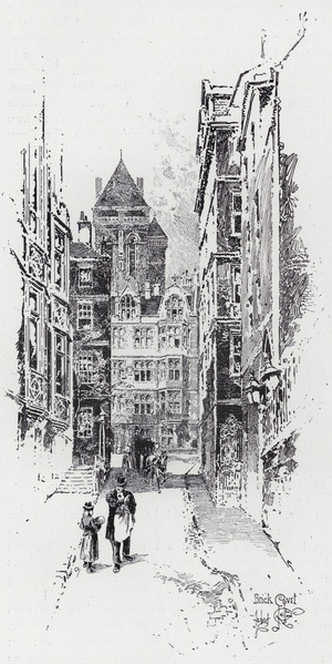 Brick Court (engraving)