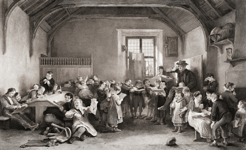 The School.  19th century.