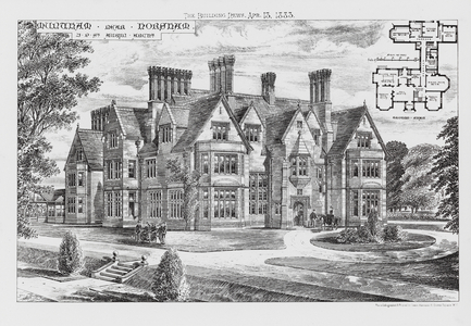 Muntham, near Nordham (engraving)