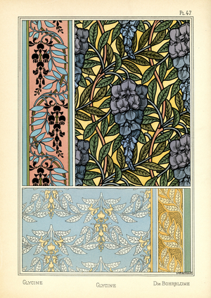 The Glycine (colour litho)