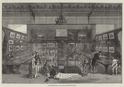 Paris Exhibition, the South Australian Court (engraving)