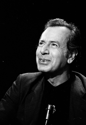 Portrait of Jean Daniel, 1960s (b/w photo)