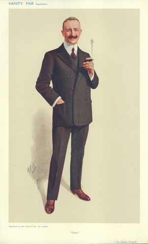 Sir Charles Friswell (colour litho)