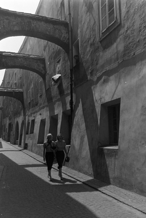 A trip to Passau, Germany 1930s (b/w photo)