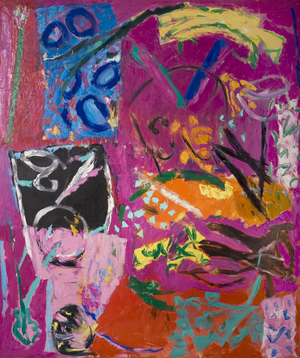 Fun Palace, 1982 (oil on canvas)