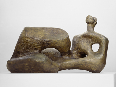 Maquette for UNESCO Reclining Figure, 1957 (bronze, cast in 1957, from an edition of five plus one)