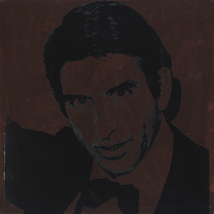 Portrait of Norman Fisher, 1978 (synthetic polymer & silkscreen inks on canvas)
