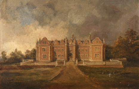 View of the Entrance Front of Surrenden Dering, Kent