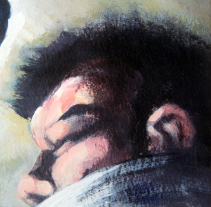 Sleeper, 2000 (acrylic on paper)