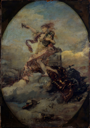 Bank Allegory, ca. 1881 (oil on canvas)