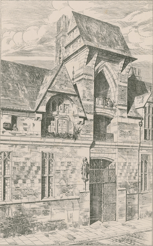 Children's Hospital, Mark Street, Finsbury (engraving)
