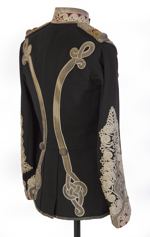 Full dress tunic, Oxfordshire Yeomanry (Queens Own Oxfordshire Hussars), c.1919 (tunic)