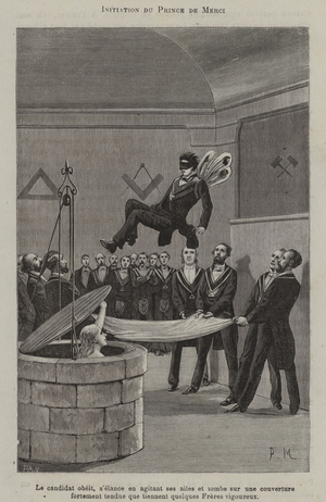 Initiation of a Prince of Mercy (engraving)