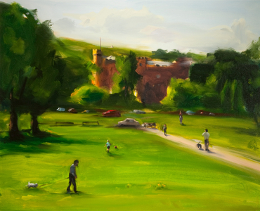 Towneley Hall, c.1997 (oil on canvas)