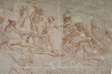 Hell, 1336-41 (sinopia)