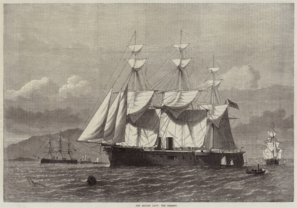 The British Navy, the Present (engraving)