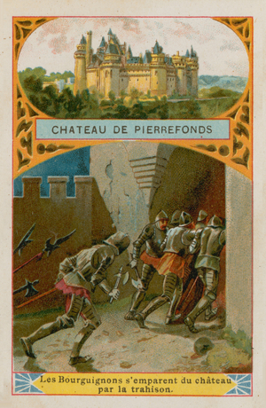 Chateau de Pierrefonds (chromolitho)