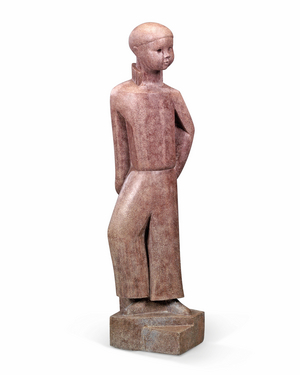 Mon fils, 1923 (cast stone and cement)