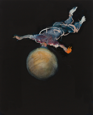 Tourist, 2015 (oil on linen)