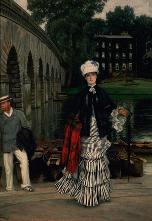 The Return from the Boating Trip, 1873 (oil on canvas)