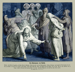 Jesus and the adulterous woman, Gospel of John