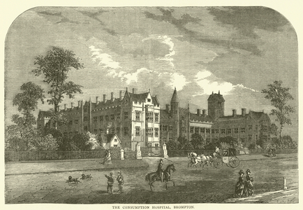 The Consumption Hospital, Brompton (engraving)