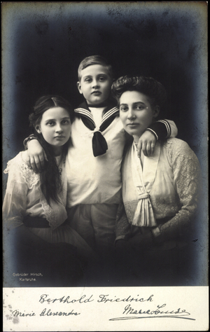 Berthold Friedrich,Marie Alexandra,Marie Luise,Baden